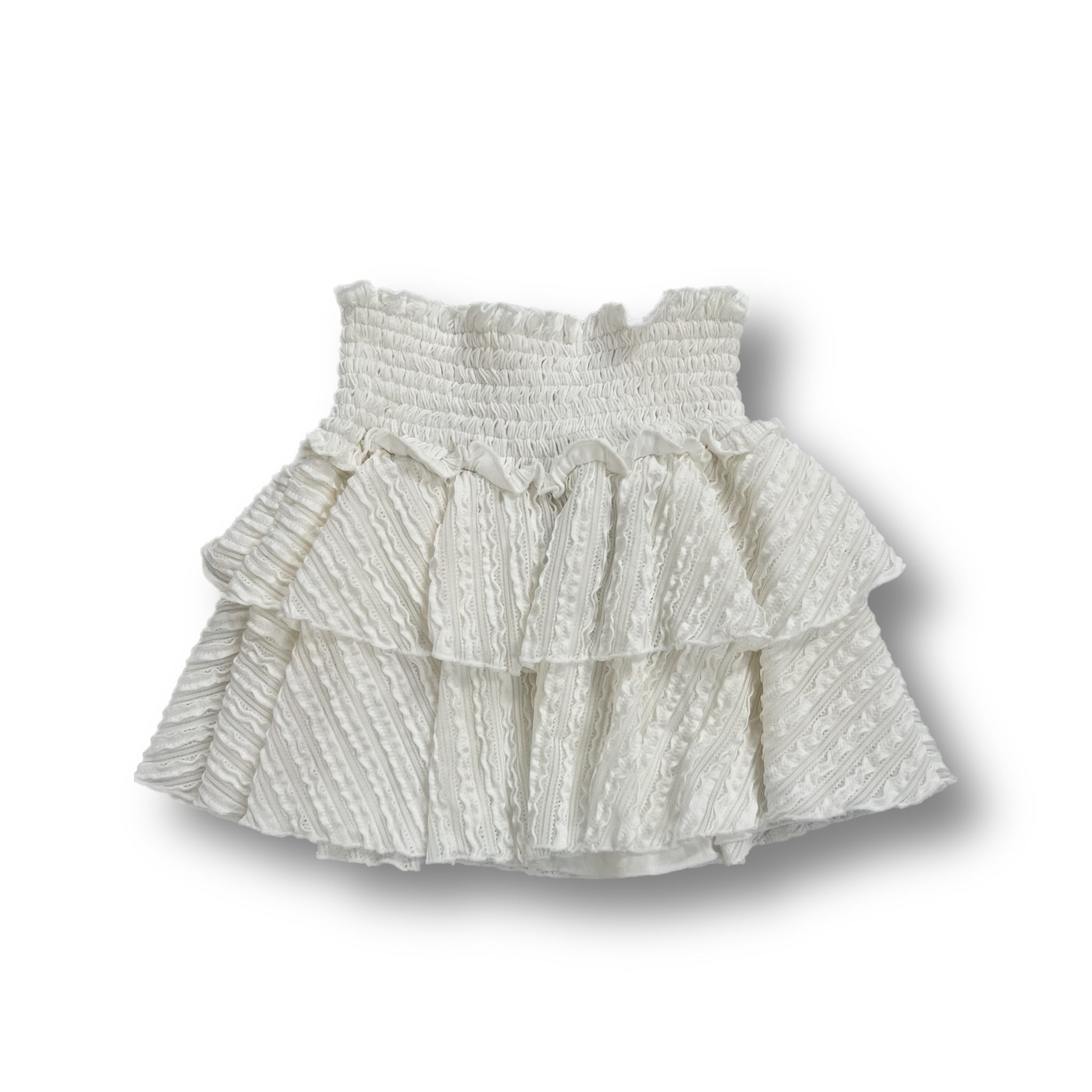 UPKS28ST Stripe Knit Short Skirt