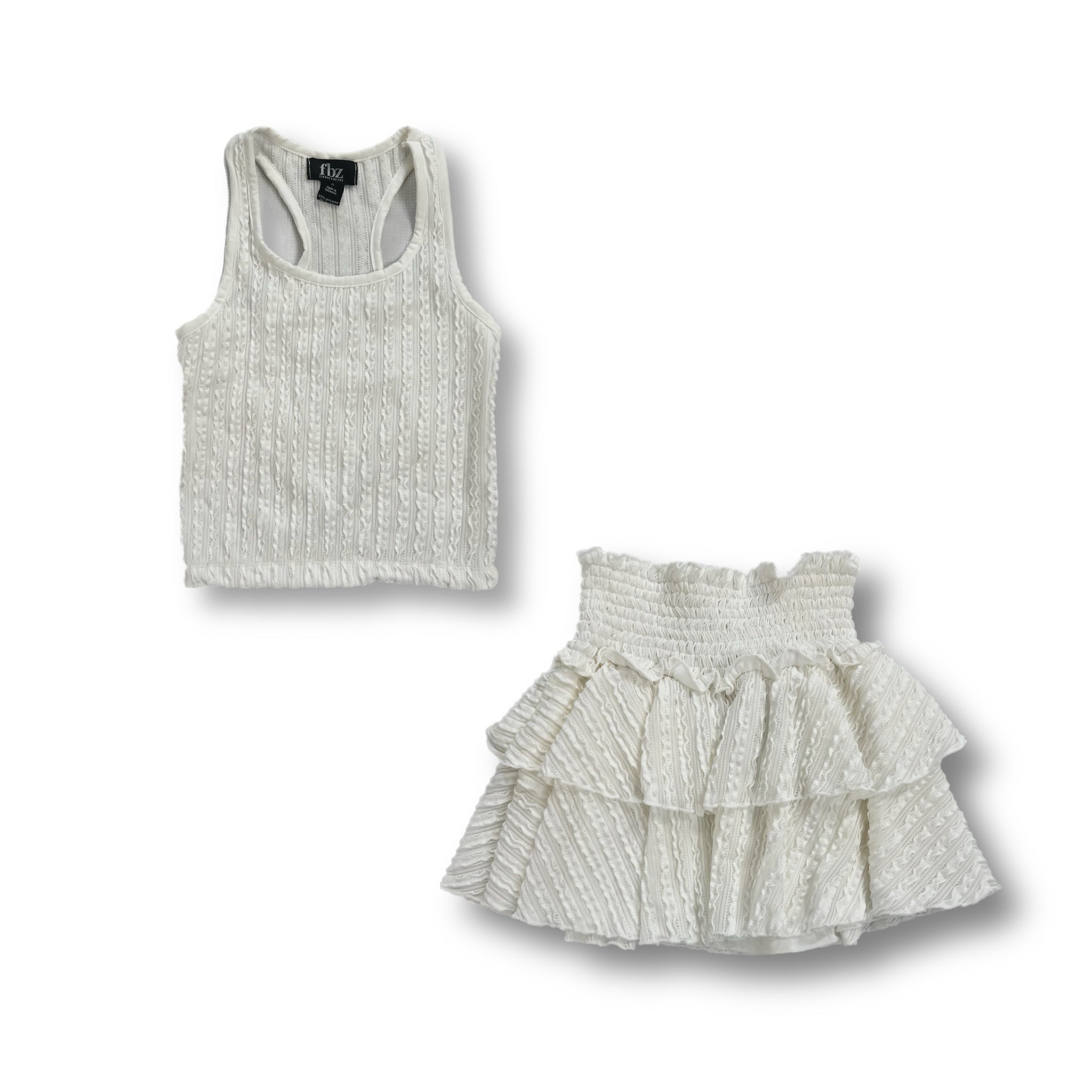 UPKS28ST Stripe Knit Short Skirt