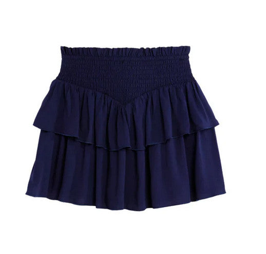 Katie J GIRLS Brooke Skirt EVENING BLUE