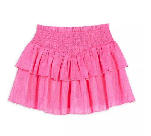 Katie J GIRLS Brooke Skirt NEON PINK