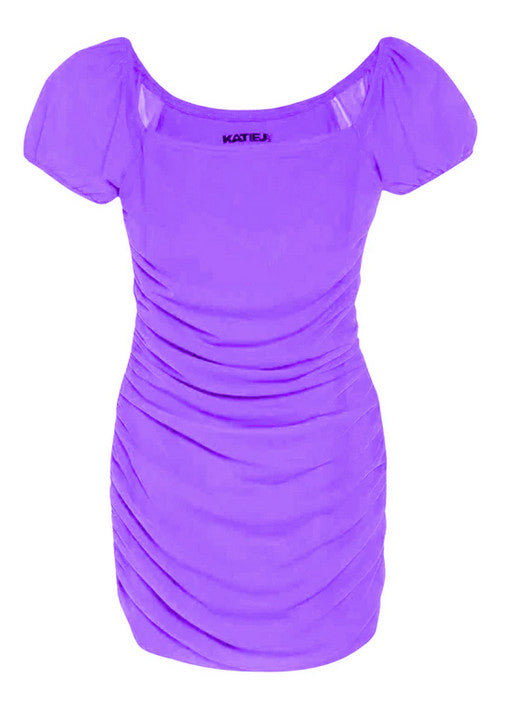 Katie J JUNIOR Anya Dress PERIWINKLE BLUE