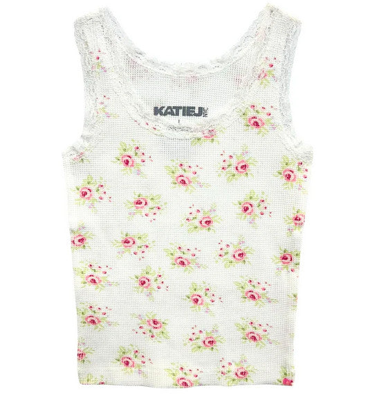 Katie J *JUNIOR* (Women) Wren Tank SUMMER FLORAL