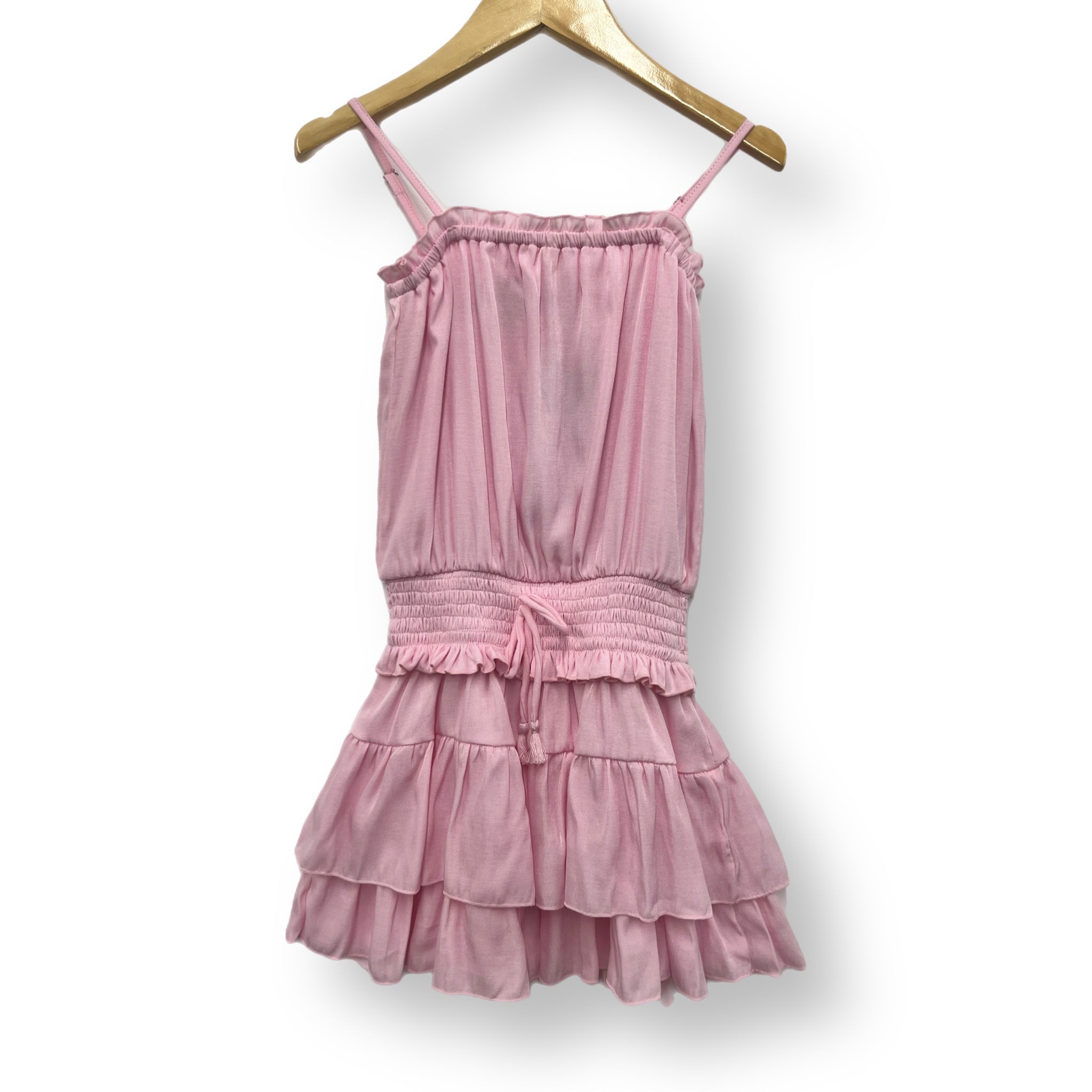 DRD74 Smock Waist Dress