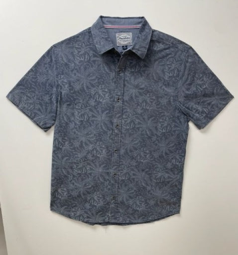 MENLO SS JUNGLE PRINT SHIRT