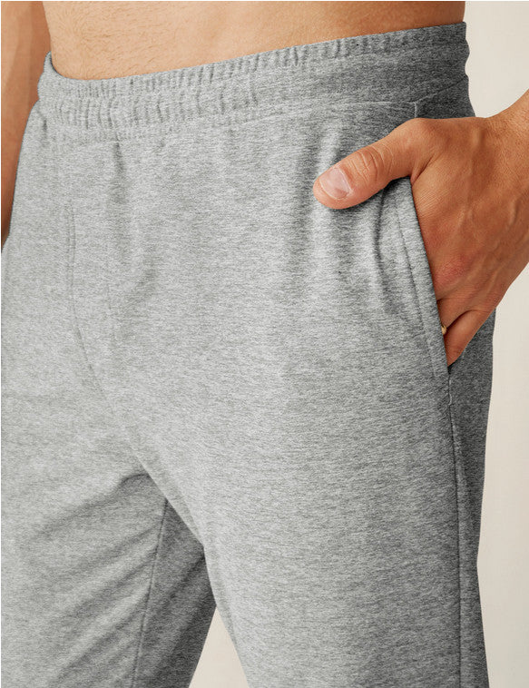 Beyond Yoga Men - Take It Easy Pant - CLOUD GRAY HEATHER