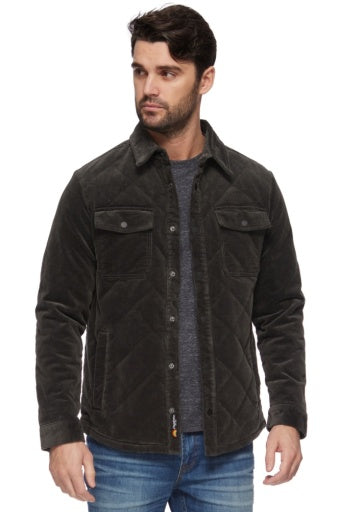 WILBUR QUILTED CORDUROY JACKET