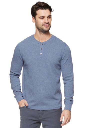 CHATSWORTH LS WAFFLE HENLEY