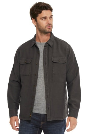 DUNN STRETCH FLANNEL LINED JACKET