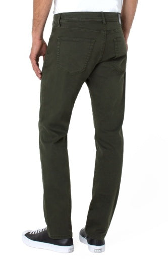 kingston modern straight jeans 30in ins PINE