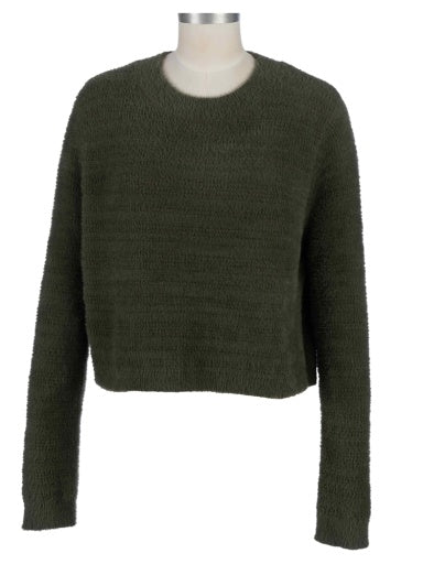 MAXINE - SCOOP NECK, LONG SLEEVE SWEATER