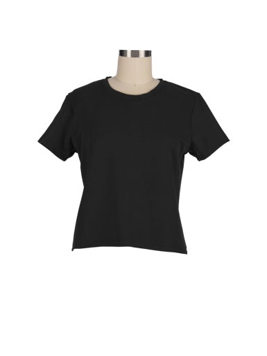 REMINGTON- SCOOP NECK CROP S/S SHIRT