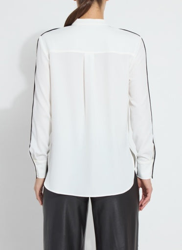 Josephine Tuxedo Shirt