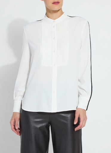 Josephine Tuxedo Shirt