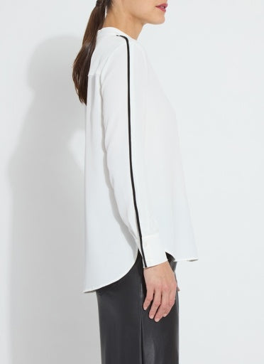 Josephine Tuxedo Shirt