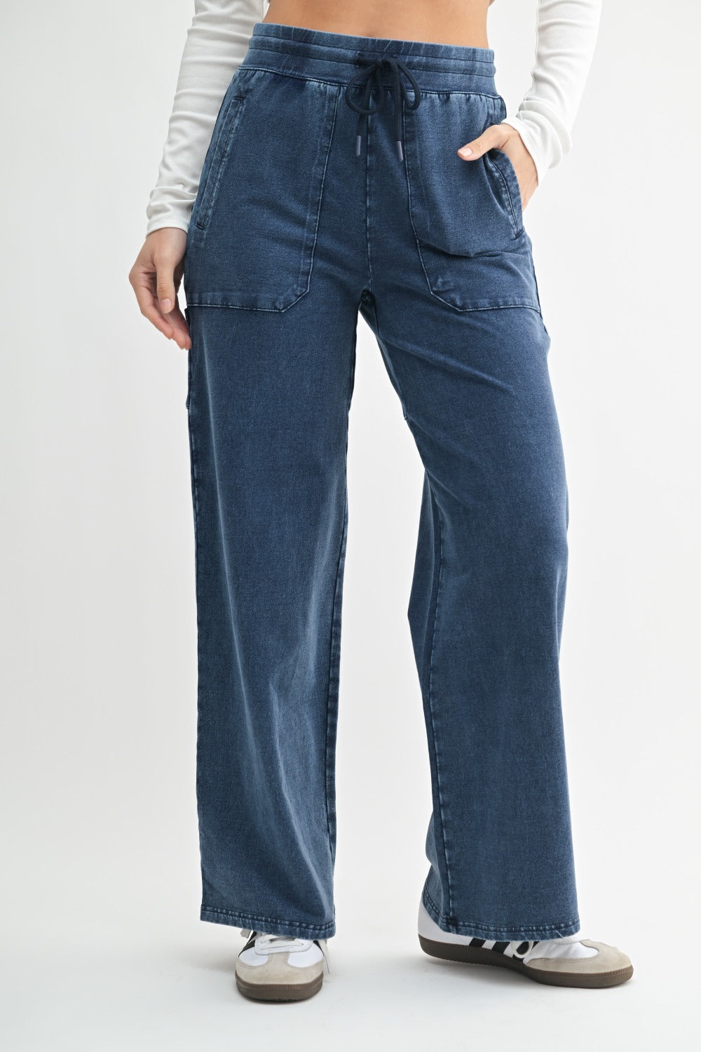 Mineral Wash Utility Pant (KP5427) DENIM BLUE