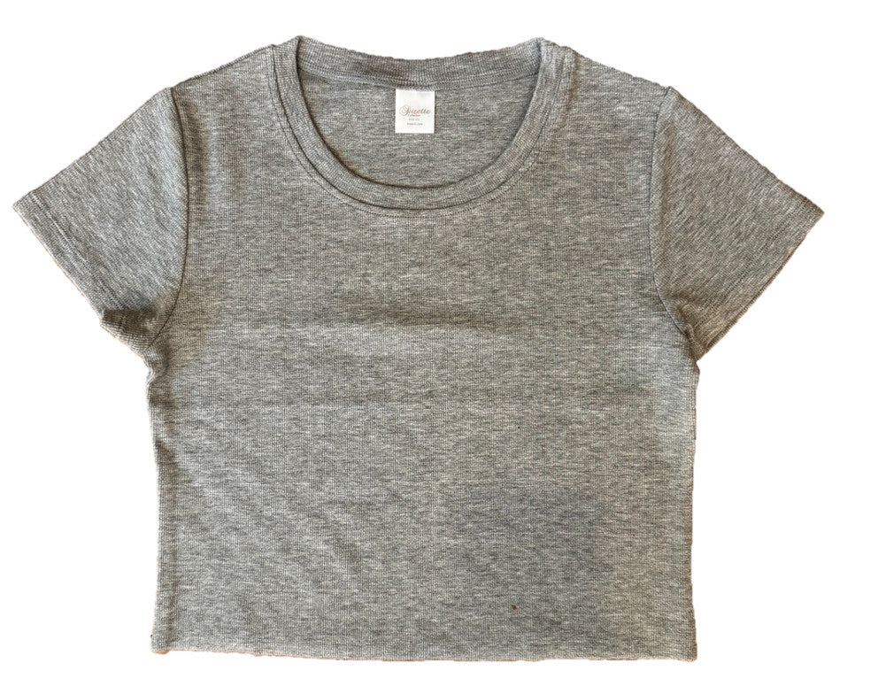 Suzette Rib Boxy Tee