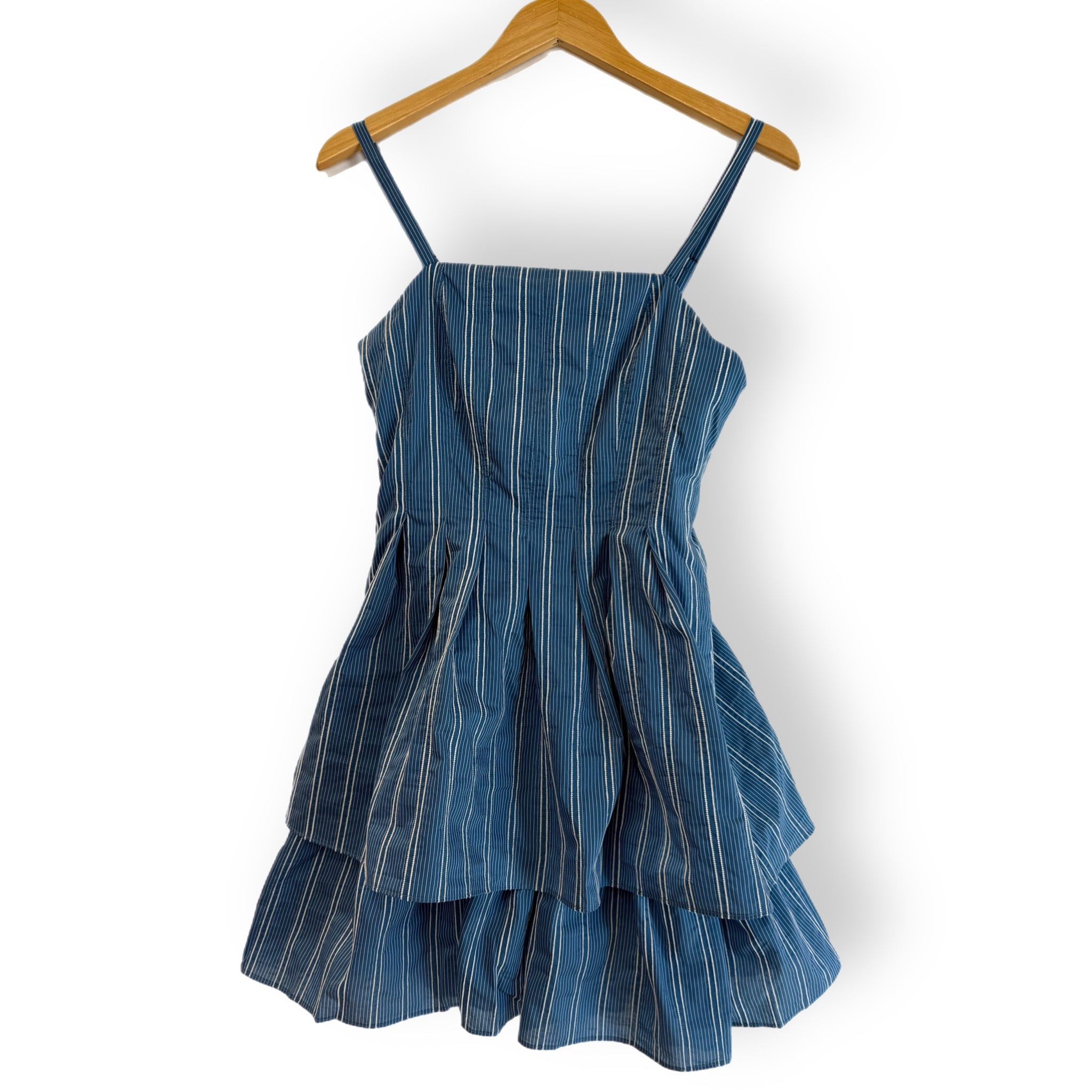 Adelyn Rae Royce Tiered Sundress BLUE