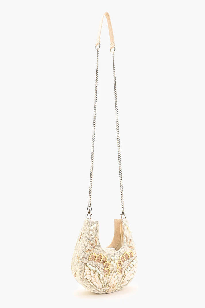 A&B Shimmering Sands Embellished Mini Bag