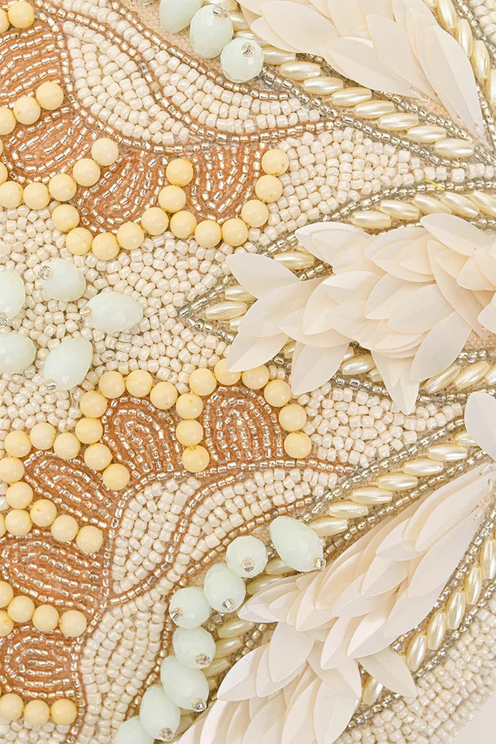 A&B Shimmering Sands Embellished Mini Bag