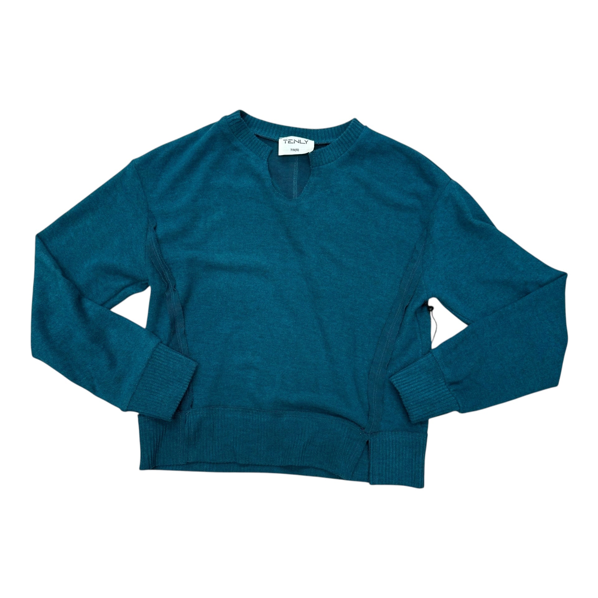 HACCI JERSEY CROPPED SPLIT NECK TUNIC (Girls)