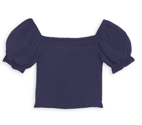 KatieJ GIRLS Marlee Puff Slv Top