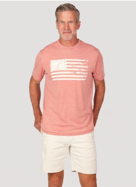 True Grit Flag Tee (Raw Edge Crew)