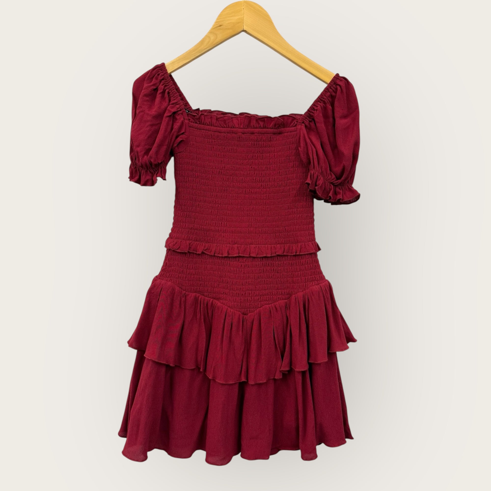 KatieJ Junior/Adult - Lainey Dress SOLID MULBERRY