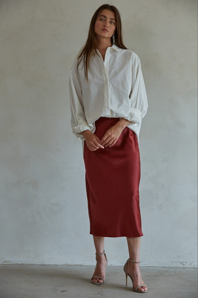 By Together Satin Skirt