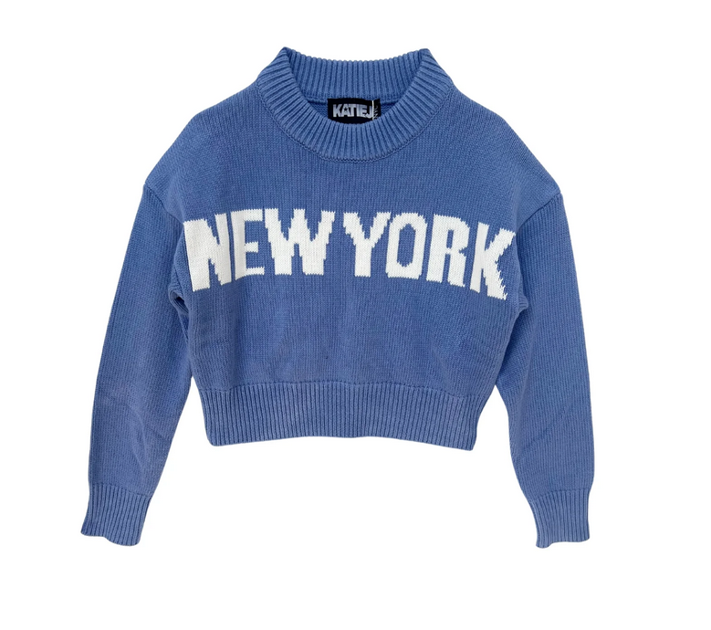 Katie J *GIRLS* NY Sweater VINTAGE BLUE