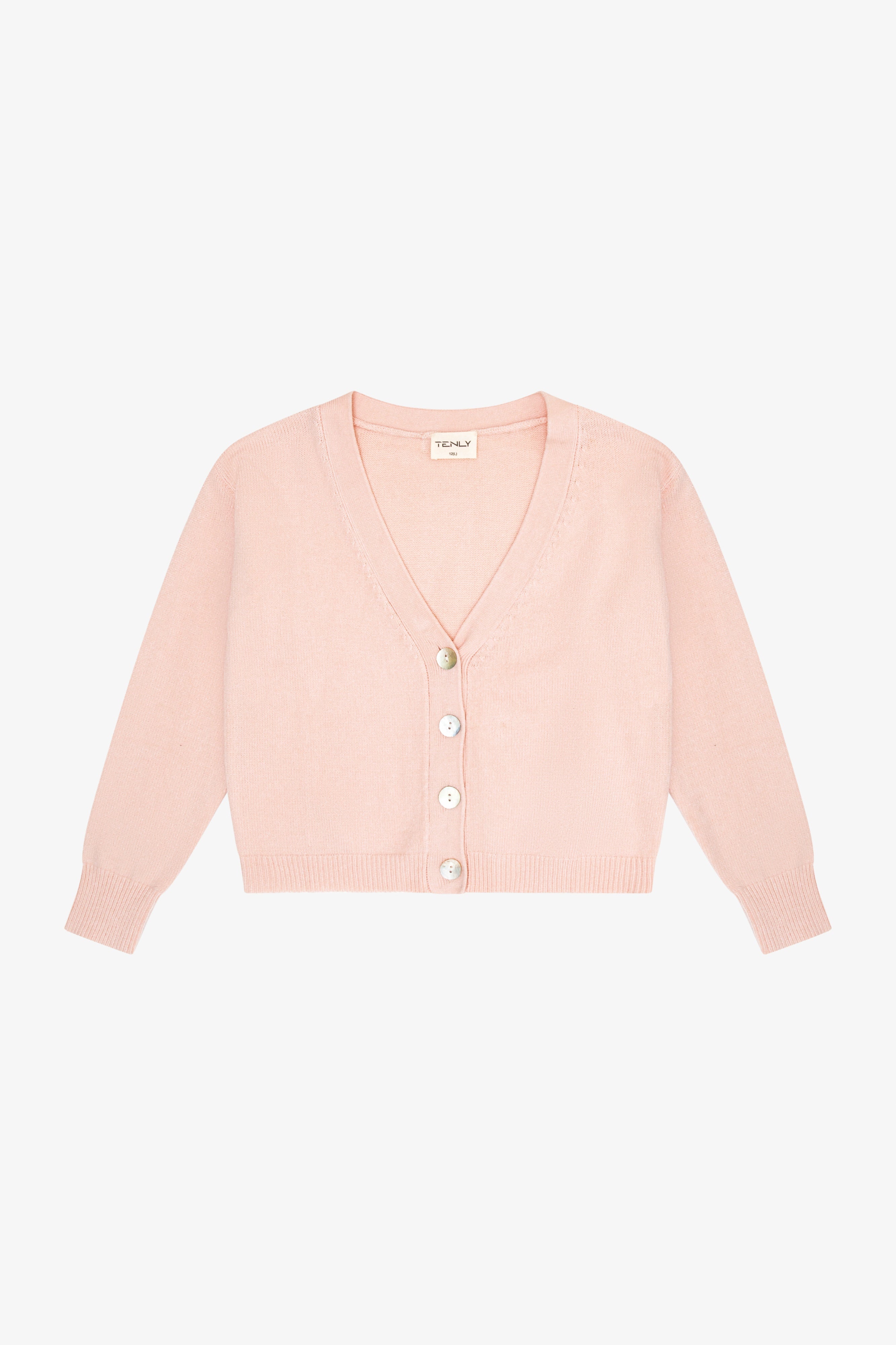 V NECK BUTTON DOWN CARDIGAN (girls)