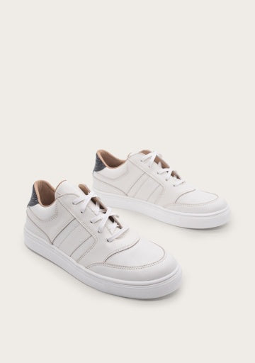 paragon sneaker w. contrast heel