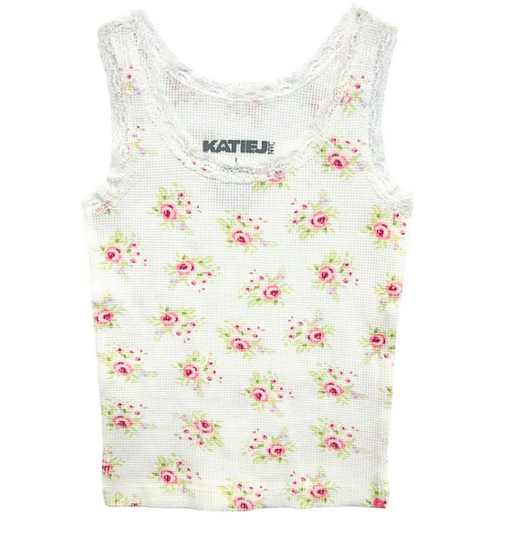 Katie J *JUNIOR* (Women) Wren Tank SUMMER FLORAL
