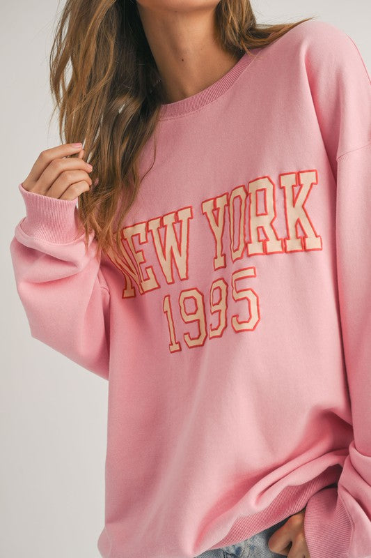 Miou Muse Lettering Sweatshirt