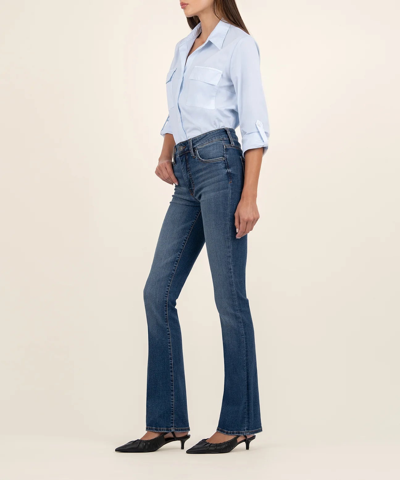 NATALIE HIGH RISE FAB AB BOOTCUT