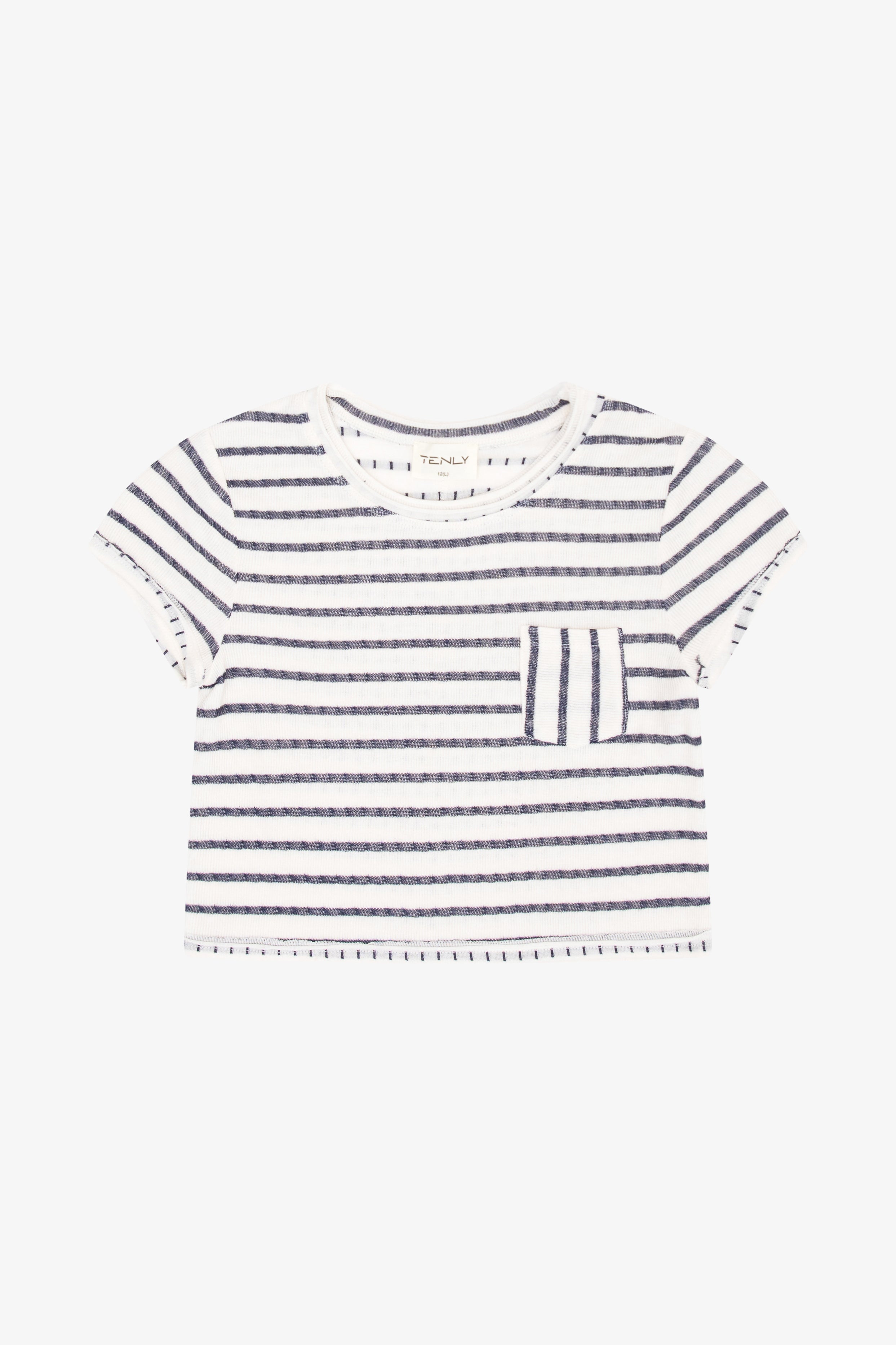 DOUBLE BONDED REVERSIBLE POCKET TEE (girls)