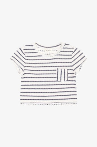 DOUBLE BONDED REVERSIBLE POCKET TEE (girls)