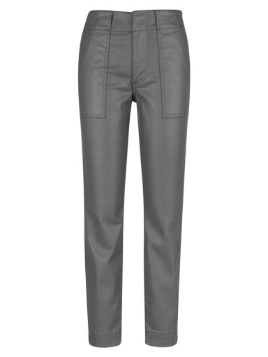 Reese Coated Ankl Straight w/Pk Chop Pocket