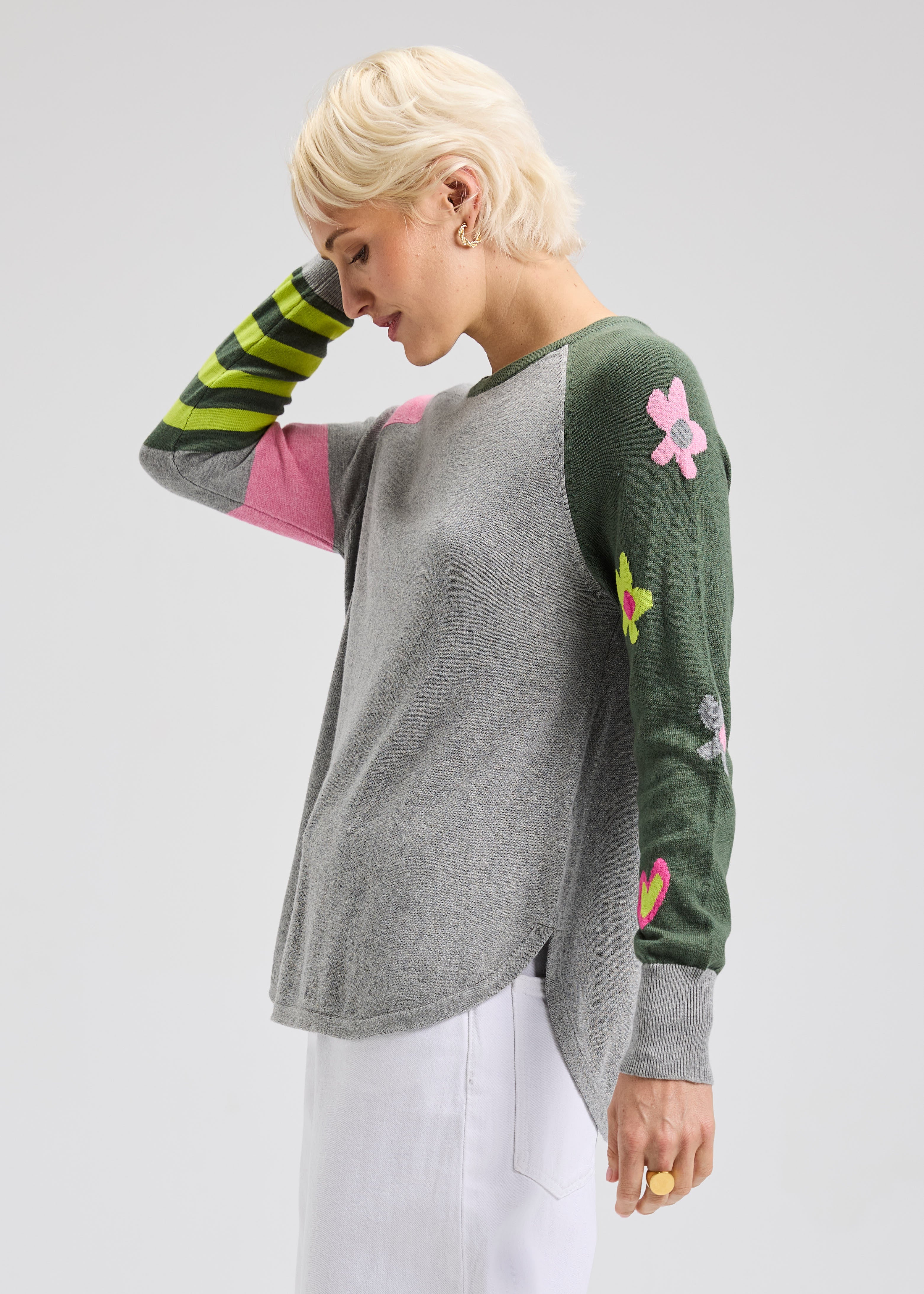 Z&P My Happy Sweater (ZP7541U) MARL