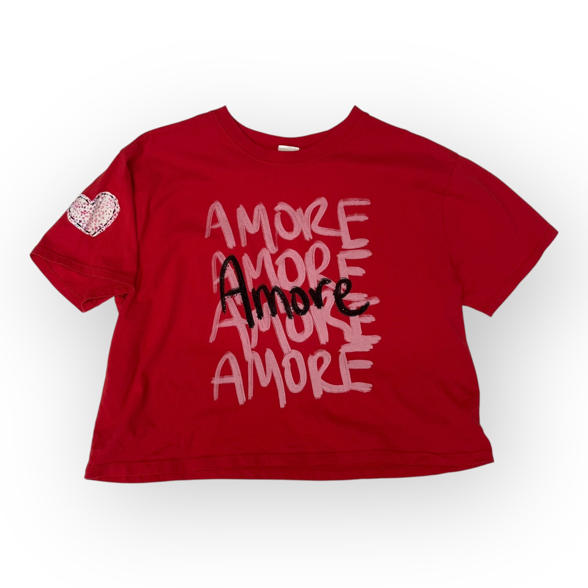 Amore Wide Boy Tee RED