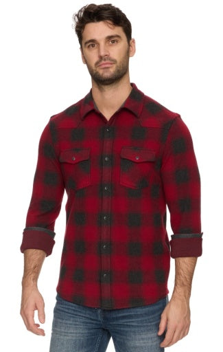 PREMONT LS WESTERN HERO KNIT FLANNEL