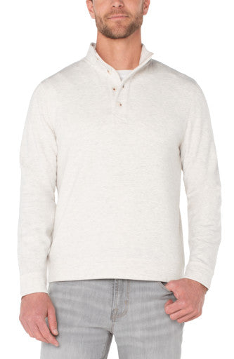 Liverpool men's mock neck pullover