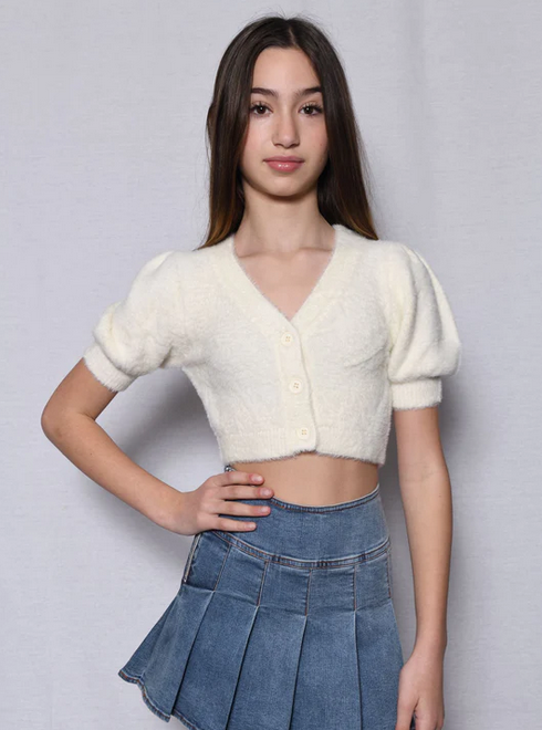 Katie J - *GIRL* - Mara Puff S/S Cardigan