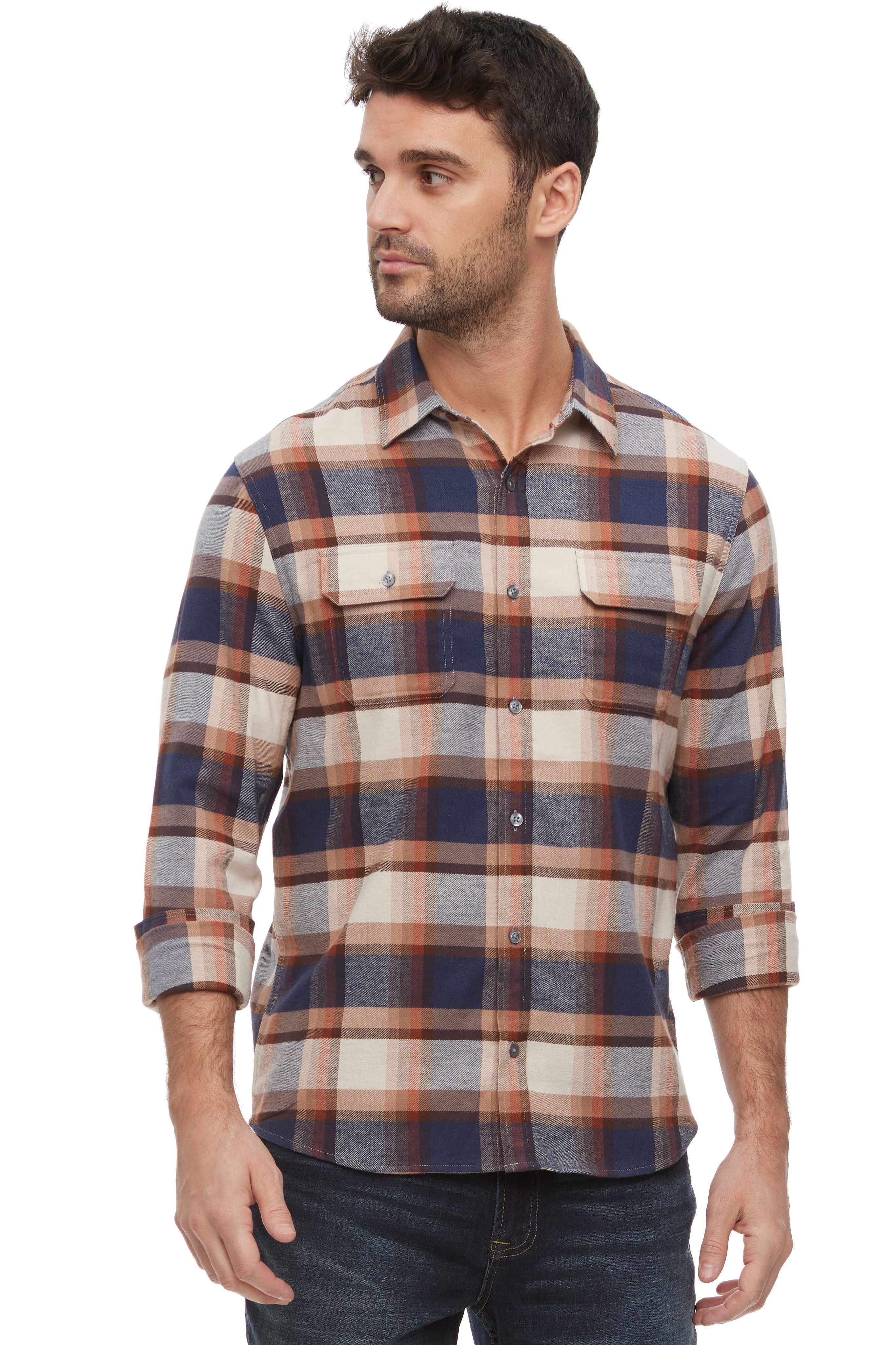 PETERS LS FLANNEL SHIRT