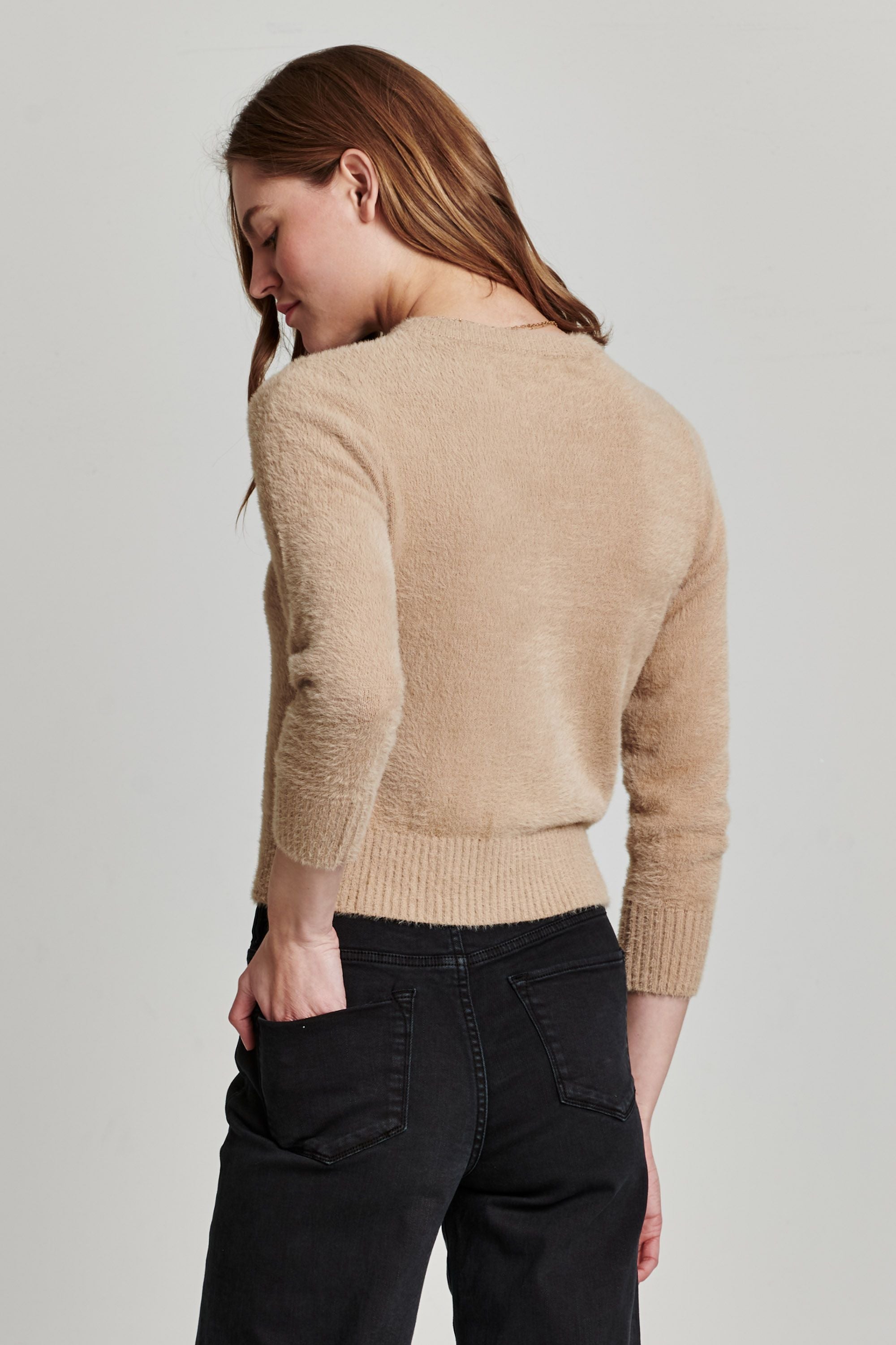 Another Love Solid Fuzzy Sweater