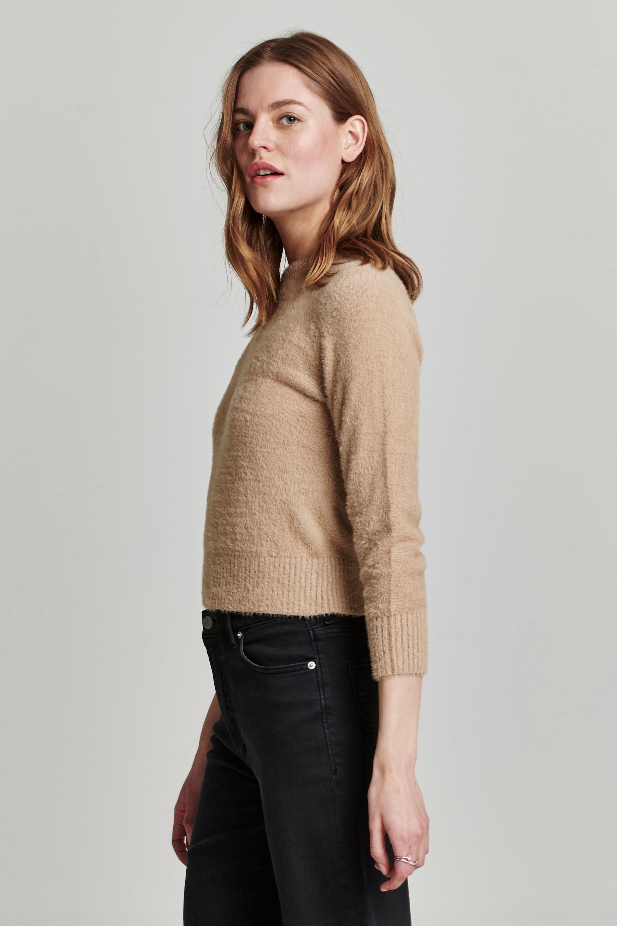 Another Love Solid Fuzzy Sweater