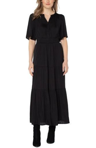 LIVERPOOL woven maxi dress