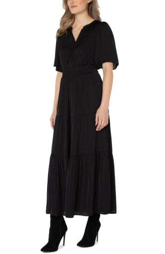 LIVERPOOL woven maxi dress