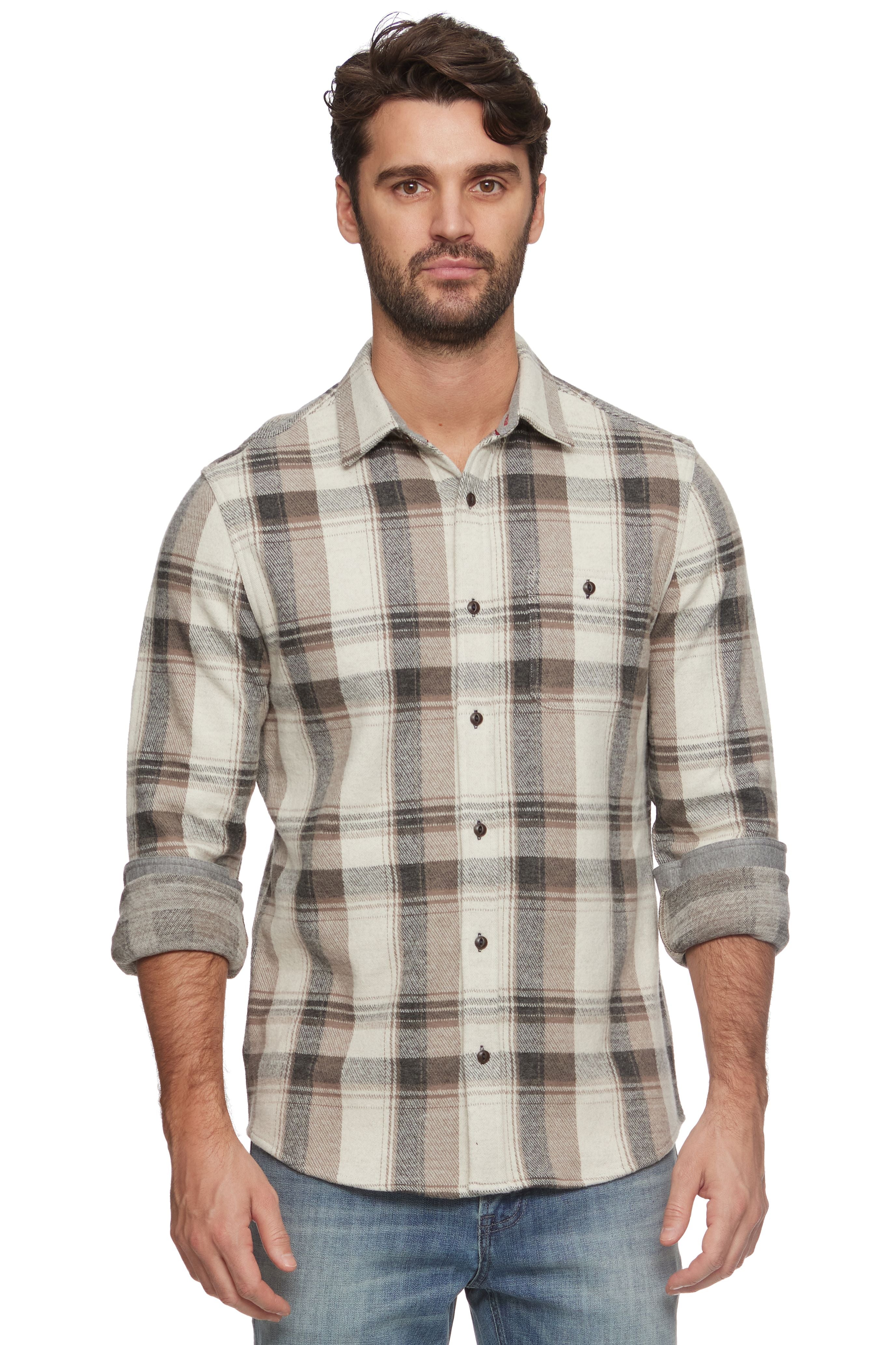 CLEARBROOK LS HERO KNIT FLANNEL SHIRT