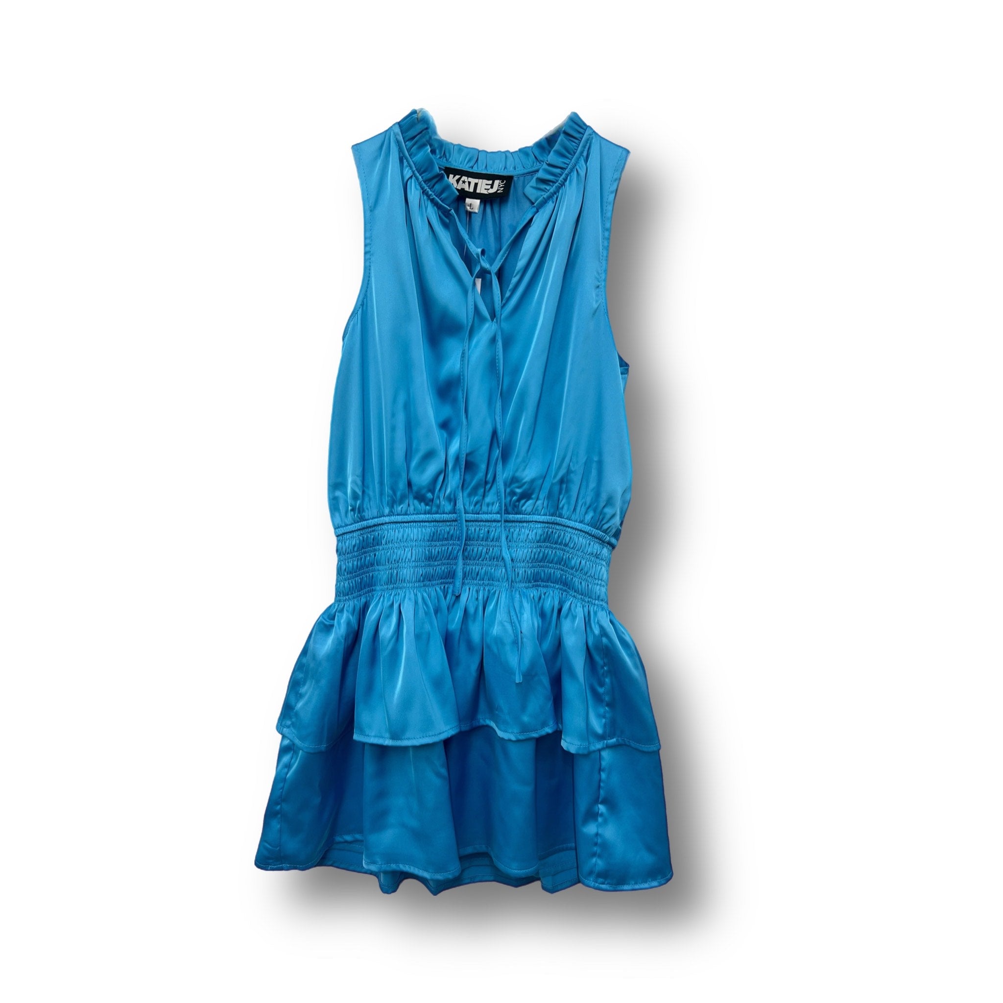 Katie J *GIRLS* Becca Dress - TURQUOISE