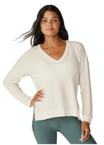 BY Long Weekend Lounge Pullover FRESH SNOW
